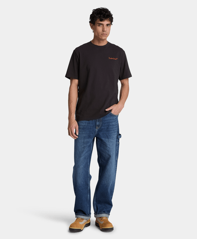 Playera Gráfica New Hampshire Heritage para hombre, Negro