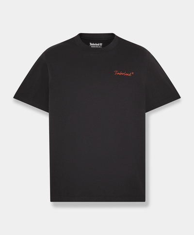 Playera Gráfica New Hampshire Heritage para hombre, Negro