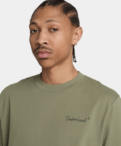 Playera Gráfica New Hampshire Heritage para hombre, Verde