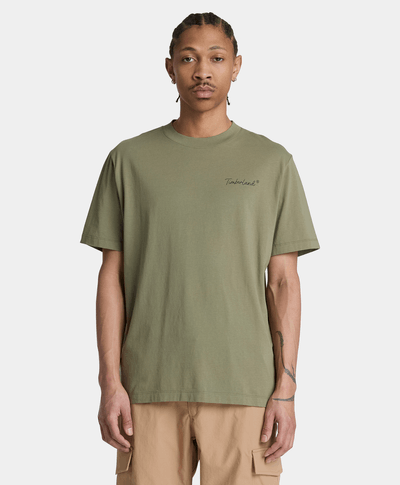 Playera Gráfica New Hampshire Heritage para hombre, Verde