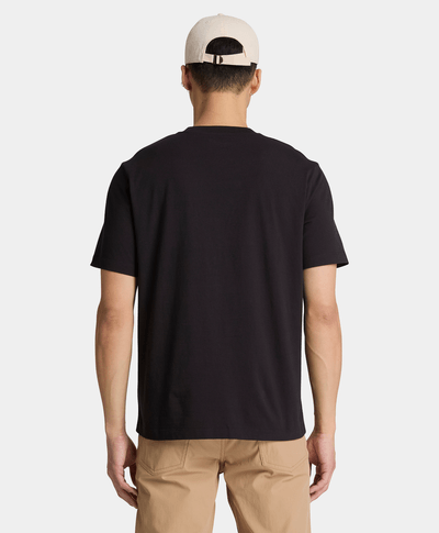 Playera gráfica para hombre, Negro