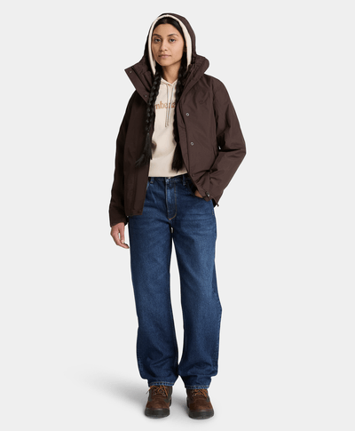 Sudadera con gorro Northwood para mujer, Beige