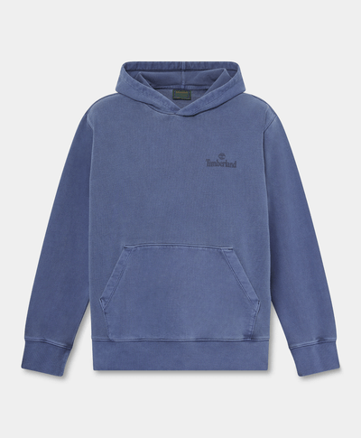 Sudadera con gorro South Cabot deslavada para hombre, Azul