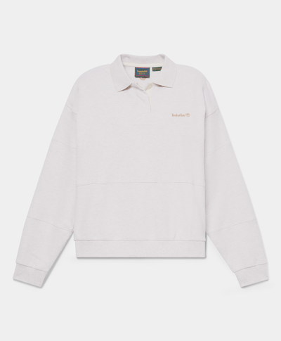 Sudadera de rugby para mujer, Beige