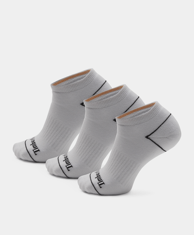 3 Pack de calcetines invisibles con acolchado completo Bowden, Blanco