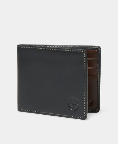 Cartera de piel Coulton para Hombre, Negro