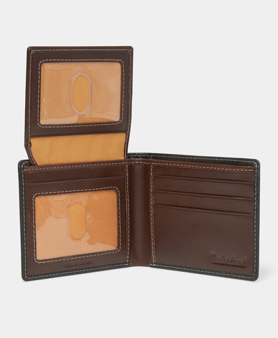 Cartera de piel Coulton para Hombre, Negro