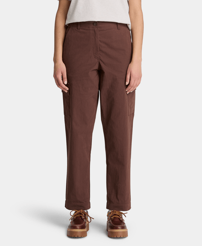 Pantalón cargo para mujer, Café