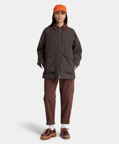 Pantalón cargo para mujer, Café
