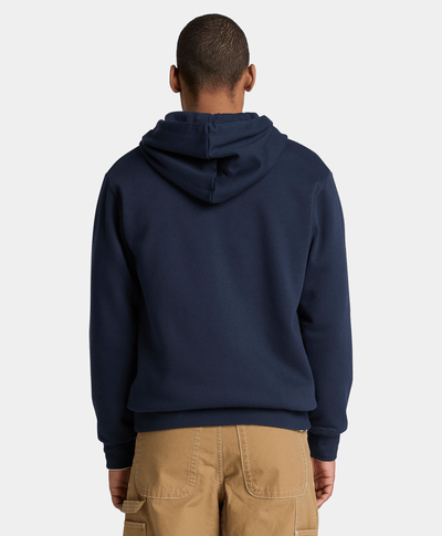 Sudadera con gorro y cierre Oyster River para hombre, Azul
