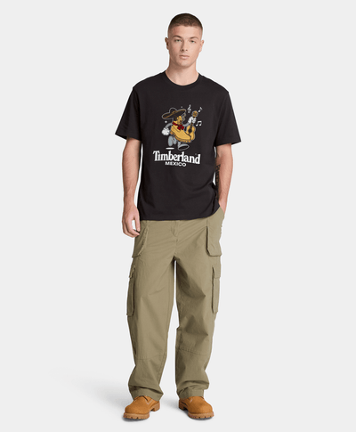 Playera Timberland edición especial México Unisex, Negro