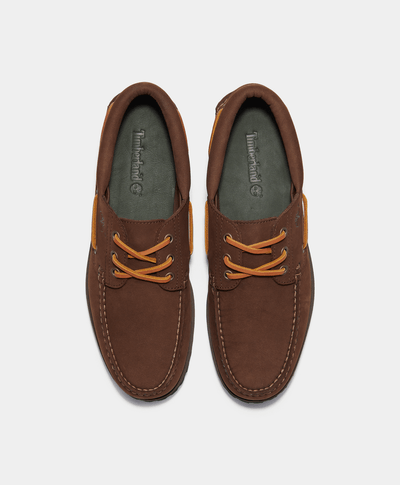 Zapatos náuticos Timberland® Authentic 3-Eye Lug para Hombre, Café
