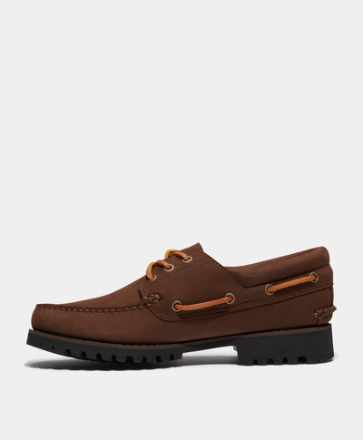 Zapatos náuticos Timberland® Authentic 3-Eye Lug para Hombre, Café