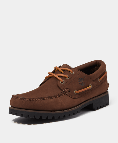 Zapatos náuticos Timberland® Authentic 3-Eye Lug para Hombre, Café