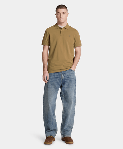 Polo de manga corta Oyster River para Hombre, Verde