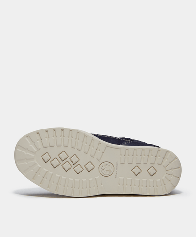 Tenis Lisbon Street Mid con cierre de velcro para niños, Azul