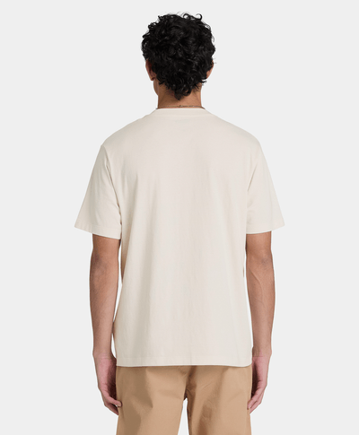Playera de manga corta Oyster River para hombre, Beige