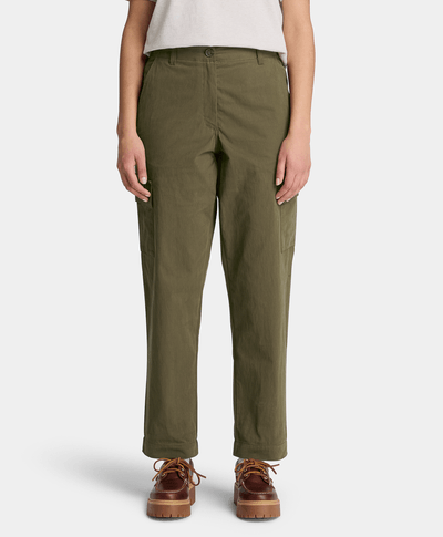 Pantalón cargo para mujer, Verde
