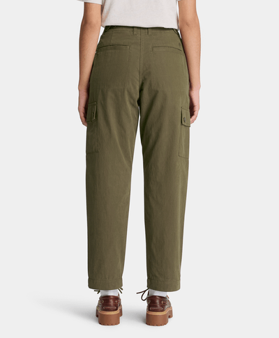 Pantalón cargo para mujer, Verde
