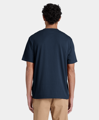 Playera de manga corta Oyster River para hombre, Azul