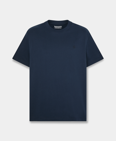 Playera de manga corta Oyster River para hombre, Azul