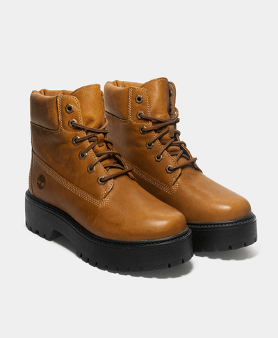 Botas con plataforma de 6 pulgadas Stone Street para Mujer, Café