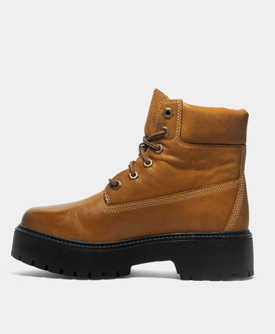 Botas con plataforma de 6 pulgadas Stone Street para Mujer, Café