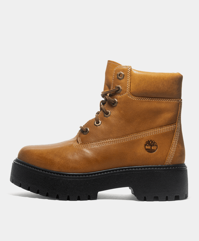 Botas con plataforma de 6 pulgadas Stone Street para Mujer, Café
