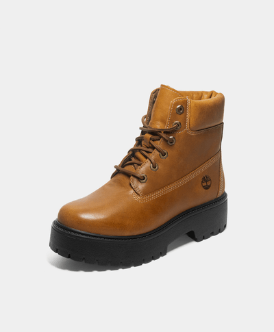 Botas con plataforma de 6 pulgadas Stone Street para Mujer, Café