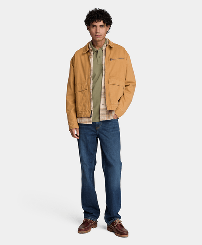 Polo de manga corta Oyster River para hombre, Verde