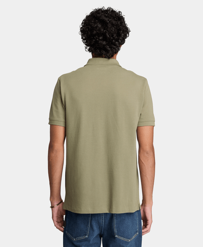 Polo de manga corta Oyster River para hombre, Verde