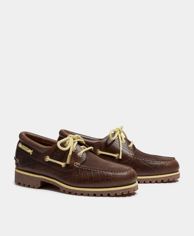 Timberland® x Jacquemus | Zapatos Náuticos Authentic Boat Shoe, Café