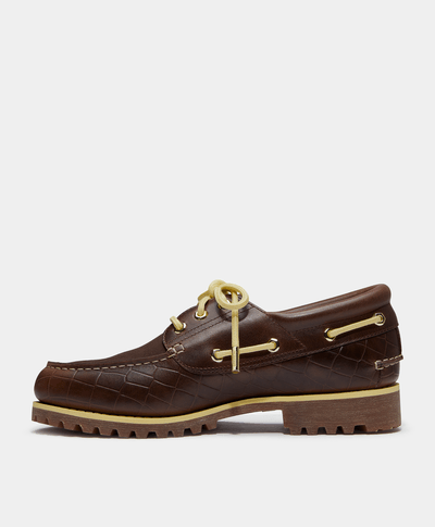 Timberland® x Jacquemus | Zapatos Náuticos Authentic Boat Shoe, Café