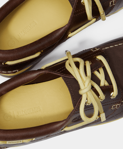 Timberland® x Jacquemus | Zapatos Náuticos Authentic Boat Shoe, Café